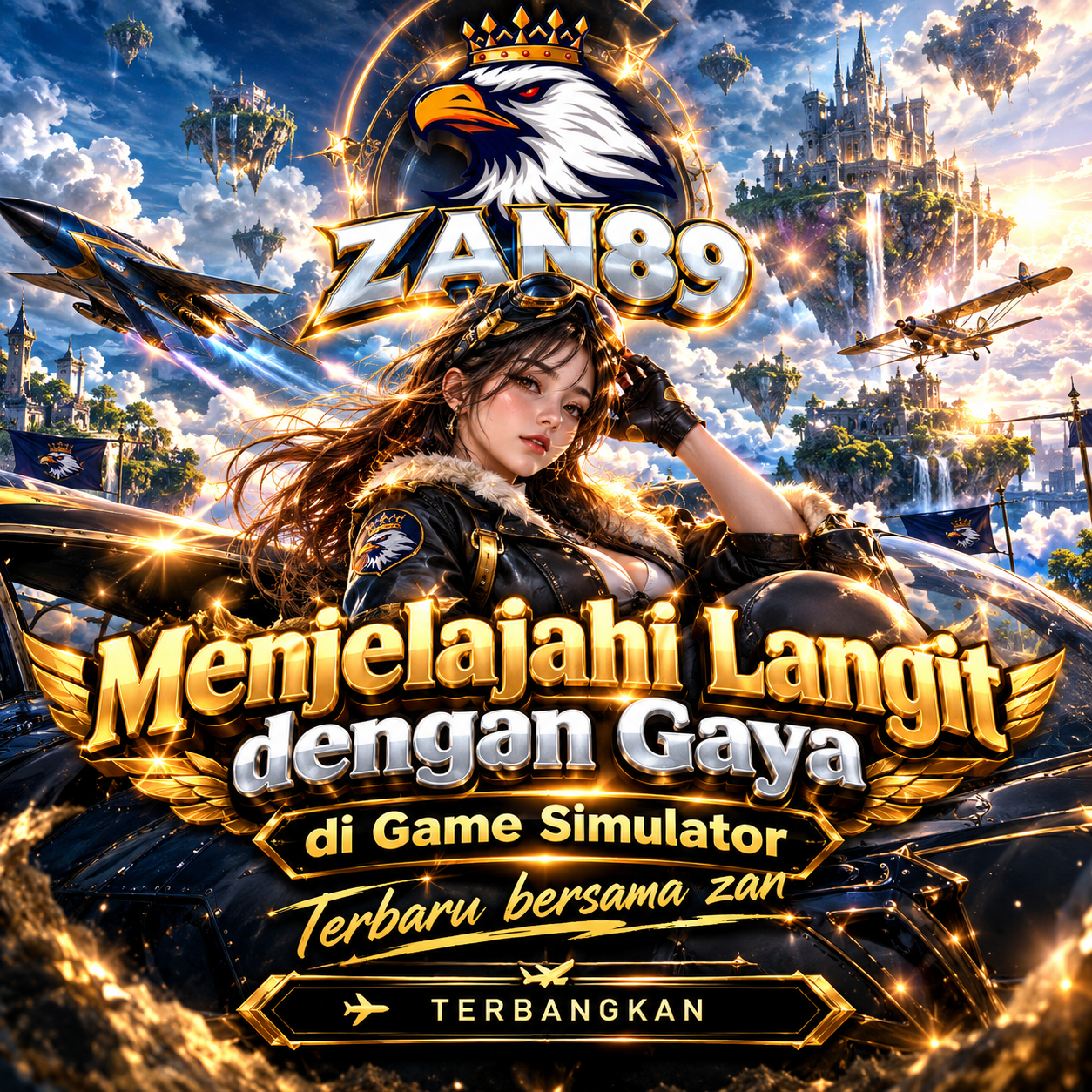 Zan89: Menjelajahi Langit dengan Gaya di Game Simulator Terbaru bersama zan~